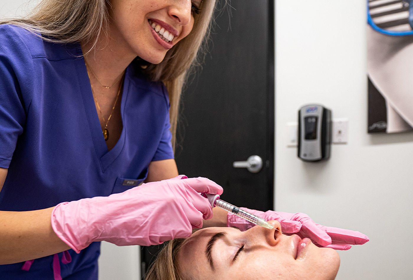 Injectable treatment at Coastal Medical Aesthetics in San Diego, CA